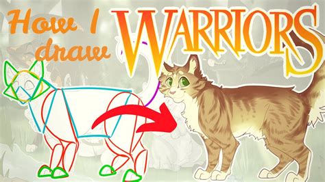 how to draw warrior cats